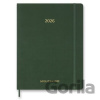 Moleskine – 15-mesačný týždenný vertikálny diár Essential 2026 - tmavo zelený - Moleskine