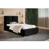 Čalúnená posteľ BED 3 90x200 černá
