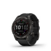 Garmin Fenix 7 Sapphire Solar, Carbon Gray DLC Titanium, Black Band + Ovládanie v slovenčine a záruka Garmin SK