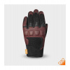 Rukavice RONIN, RACER, dámské (černá/červená burgundy) Velikost: M