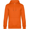 B&C | KING Hooded, Pánska mikina s kapucňou, oranžová pure, XL