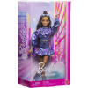 Barbie Deluxe modelka - Modré šaty JFP42 - Mattel