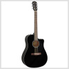 Elektro-akustická gitara CD-60SCE WN Black Fender