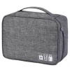 Puzdro na káble Organizér káblov a elektroniky L - Šedá (CT04/SED)