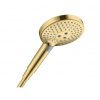 Hansgrohe 26530990 Raindance Select S 120 ručná sprcha, 3jet, leštený vzhľad zlata HG 26530990