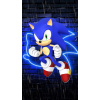 CUKROVÁ TLAČ jedlý obrázok na tortu Cukrová hmota SONIC The Hedgehog + MENO
