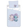 Detské obliečky 140x200 LILO A STITCH srdce