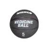 Black gumový medicinální míč hmotnost 5 kg