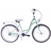 KOZBIKE Detský bicykel Junior 3-prevodový ružový - zelená 24