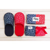 Slippsy Red and Blue Snowflake set
