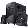 Creative SBS E2500 2.1 Bluetooth PC reproduktory 2.1, Bluetooth®, káblový, digitálne, 60 W, čierna; 51MF0485AA001