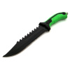 Nôž taktický black/green 32cm