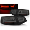 AUDI A6 08-11 SEDAN - zadné LED svetlá čierna LED BAR s dynamickým blinkerom