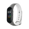 POUZE TPU náramek pro Xiaomi Mi Band 3 nebo Mi Band 4 nebo Mi Band 5 nebo Mi Band 6 Barva: Gepard s černobílým vzorem