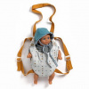 Djeco Dolls Walking Baby Carrier Blue Gray