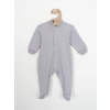 Dojčenský overal LITTLE BUNNY - 086 - Sivá