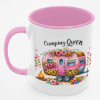 Mooga - Camping Queen 1 hrnček s potlačou 330 ml