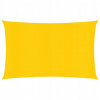 Slnečná plachta, 160 g/m², žltá, 6x