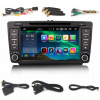 RÁDIO 2DIN ANDROID ŠKODA OCTAVIA 2 YETI LTE 4/64 CARPLAY ANDROID AUTO