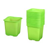 Nohel Garden kvetináč sadbový GREEN zelený 8x8x8xcm 15ks 155x80x80