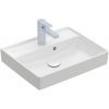 Villeroy & Boch Collaro umývadlo 50x40 cm obdĺžnik klasické umývadlo-umývadlo na nábytok biela 43345001
