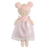 DeCuevas 20046 Plyšová bábika NIZA - 36 cm s kolískou