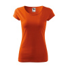 MALFINI Tričko Pure 122, krátký rukáv, dámské MAL-1221117 2XL Oranžová