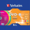 Verbatim DVD-R 4,7GB 16x, 5ks