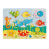 Goki edukačná vkladačka/puzzle s úchytmi Morský svet