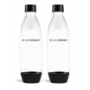 SodaStream Príslušenstvo - Fľaša 1 l, 2 ks, čierna 42007067