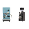Profitec GO, blue + Eureka Mignon Zero, CR black