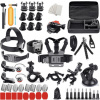 Sada univerzálního příslušenství 67 v 1 pro sportovní kamery GoPro, DJI, Insta360, SJCam, Eken (sada GoPro 67 v 1)