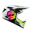 Fullface cyklistická prilba KENNY 2003032 ELITE 26 97 Graphic+Neon -XXS