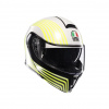 AGV STREETMODULAR E2206 MPLK ISEO MATT WHITE/BLACK/YEL FLUO Velkosť: XXL