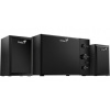 Genius reproduktory SW-2.1 350, 2.1, 15W, čierne, ovládací panel, ovládanie basov a výšok, 3,5 mm jack, 40Hz~20kHz 31730037401