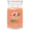 YANKEE CANDLE Signature sklo 2 knôty Tropical Breeze 567 g