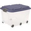 Úložný box Rotho Roller 57L - modrý (1766606211)