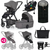 Petite&Mars Icon RWS 2v1 Dove Grey XXL Core Pro i-Size Základňa k autosedačke