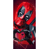 CUKROVÁ TLAČ jedlý obrázok na tortu Cukrová hmota Filmový Poster Deadpool Marvel