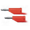 Měřicí šňůra 70VDC 33VAC 32A banánek 4 mm,z obou stran