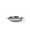Pánev na Paellu z valcované ocele o průměru 460 mm | HENDI, 622308 inox;červený