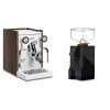 Biepi Sara PID, white/wood + Eureka Mignon Perfetto, BL black