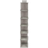 Závesný organizér na oblečenie Compactor OXFORD 30 x 18 x 94 cm - 6 priehradok (RAN10114)