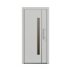 Vchodové dvere Silves drevené 110x210 cm P biele