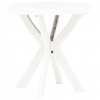 Záhradný stôl, stolík - Vidaxl Bistro Table, White, Ø70 cm, plast (Vidaxl Bistro Table, White, Ø70 cm, plast)