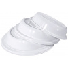 CONTACTO Poklop na talíř z bílého polypropylénu, průměr 265 mm | CONTACTO, 6440/265