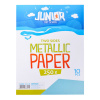 Dekoračný papier A4 Metallic modrý 250 g, sada 10 ks
