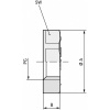LAPP SKINDICHT GMK PG 11 RAL 7035 LGY poistná matka PG11 polystyren (EPS) svetlo sivá (RAL 7035) 100 ks; 52000130