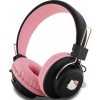 Hello Kitty Slúchadlá do uší Modrátooth s kovovým logom Hello Kitty - ružové 30181