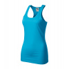 MALFINI® Top dámsky Racer tyrkysová Veľkosť: 2XL 1674417